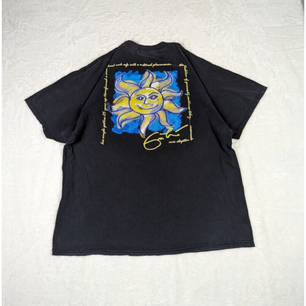 VTG Hard Rock Cafe Eric Clapton T Shirt Mens XXL San Francisco Art Retro